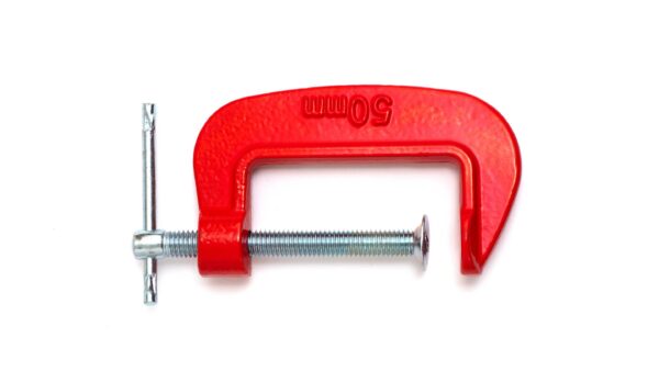 50mm C-Clamp - Heavy Duty Steel, Secure Grip