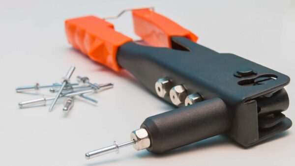 Hand Rivet Gun with Assorted Rivets - Heavy Duty, Easy to Use