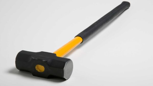 Sledgehammer - 8 lb Head, Fiberglass Handle, Heavy Duty