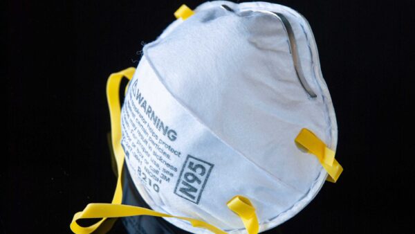 3M 8210 N95 Respirator - Disposable, NIOSH Approved,