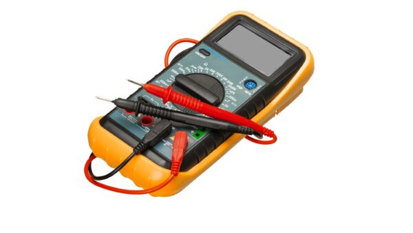 Digital Multimeter - Multirange, Backlit Display, Test Leads Included