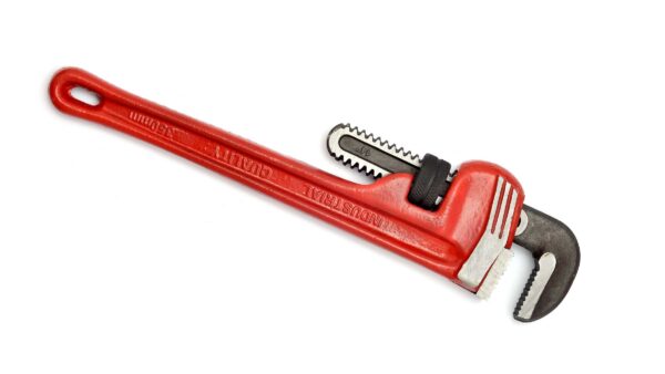 350mm Industrial Quality Pipe Wrench - Heavy Duty, Precision Grip