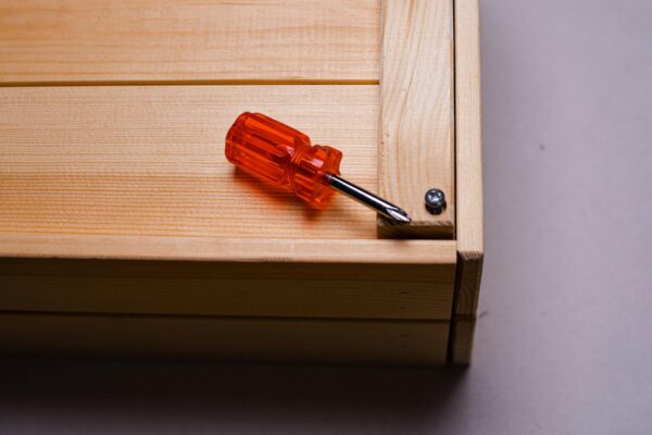 Red Mini Screw Driver